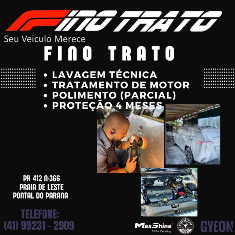 Fino Trato Lava Car e Estética Automotiva - Fino Trato